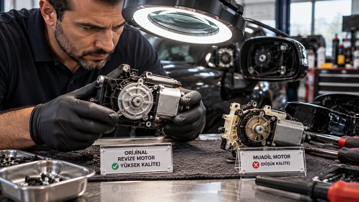 Ayna Tamirinde Neden Çin Malı Komple Yan Sanayi Motor Yerine Orijinal Revizyon Seçilmeli?