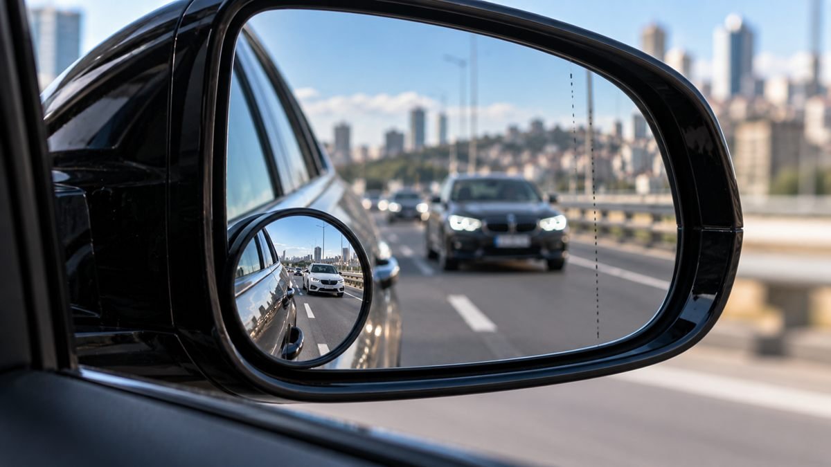 Geniş Açı Kör Nokta Aynası Yapıştırmak Güvenli mi? Optik Bozulmalar ve Doğru Çözüm