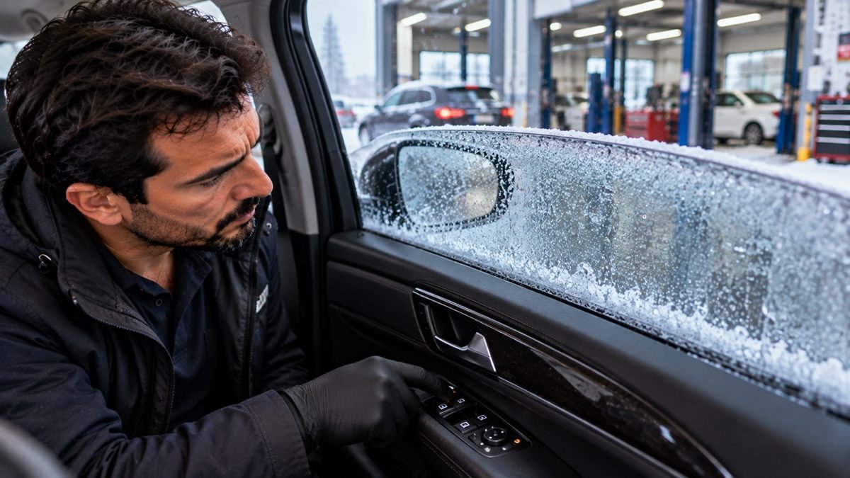 Kışın Donarak Fitile Yapışan Camı Zorlamanın Zararları: Kriko Dişlisi ve Motor Koruma