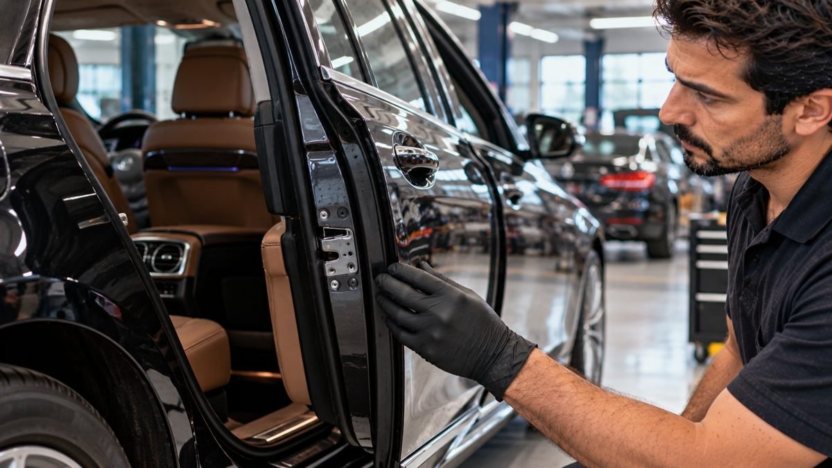 Mercedes ve BMW Vakumlu Kapı (Soft-Close) Arızaları: Çekme Motoru ve Basınç Tamiri