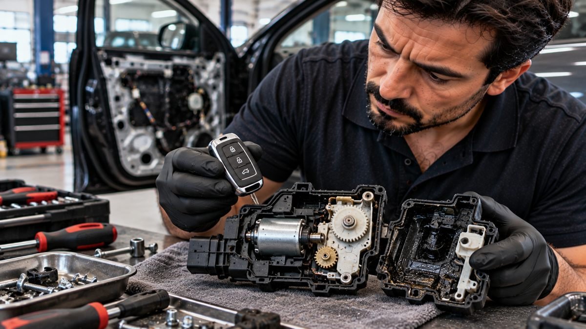 Oto Kapı Kilidi Kumandadan Kilitlenmiyor veya Açılmıyor: Kilit Motoru (Actuator) Tamiri