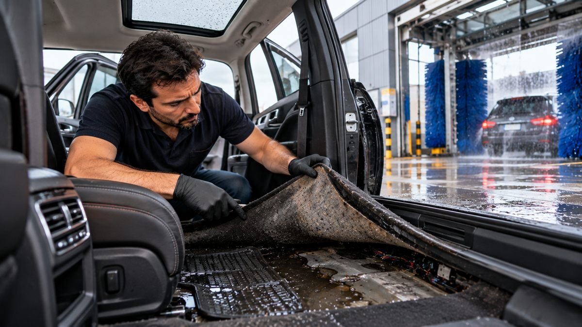 Sunroof Açıkken Yıkamaya Girmek: Elektronik Modüllere Su Basması ve İlk Müdahale