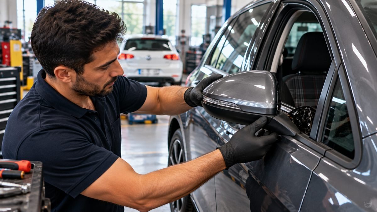 Volkswagen Golf 7 ve Passat B8 Orijinal Çıkma Ayna Tedariği ve Montaj İncelikleri