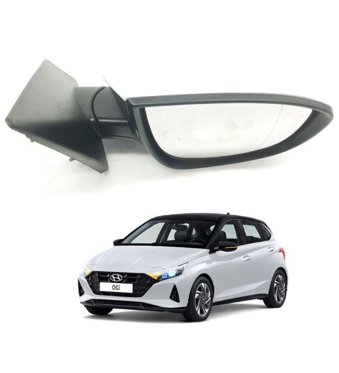 Hyundai i20 Sağ Otomatik Katlanır Orijinal Ayna